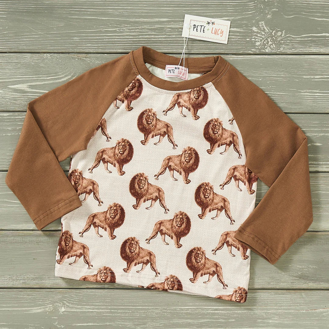 On a Safari - Boys Top
