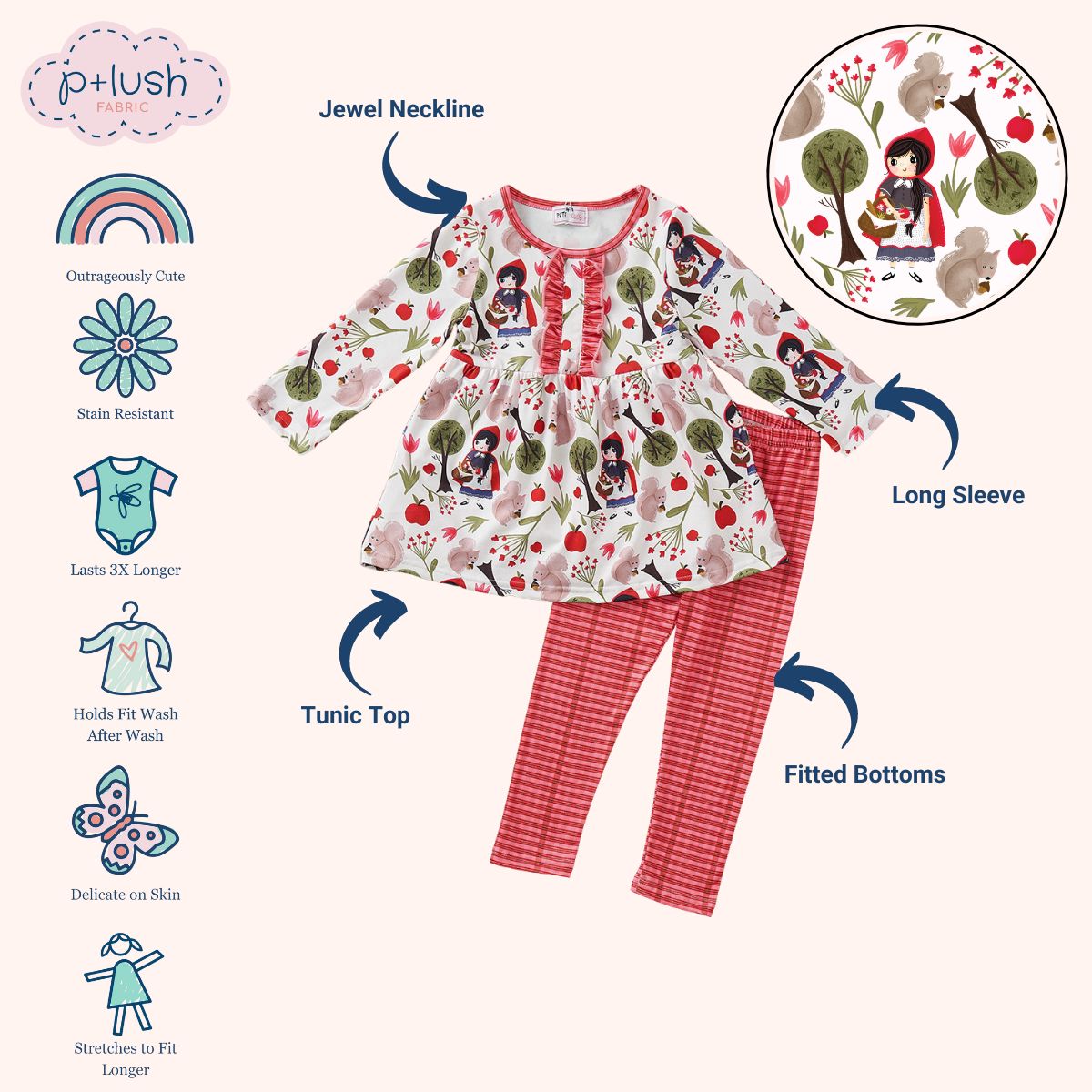 Little Red - 2 Piece Set