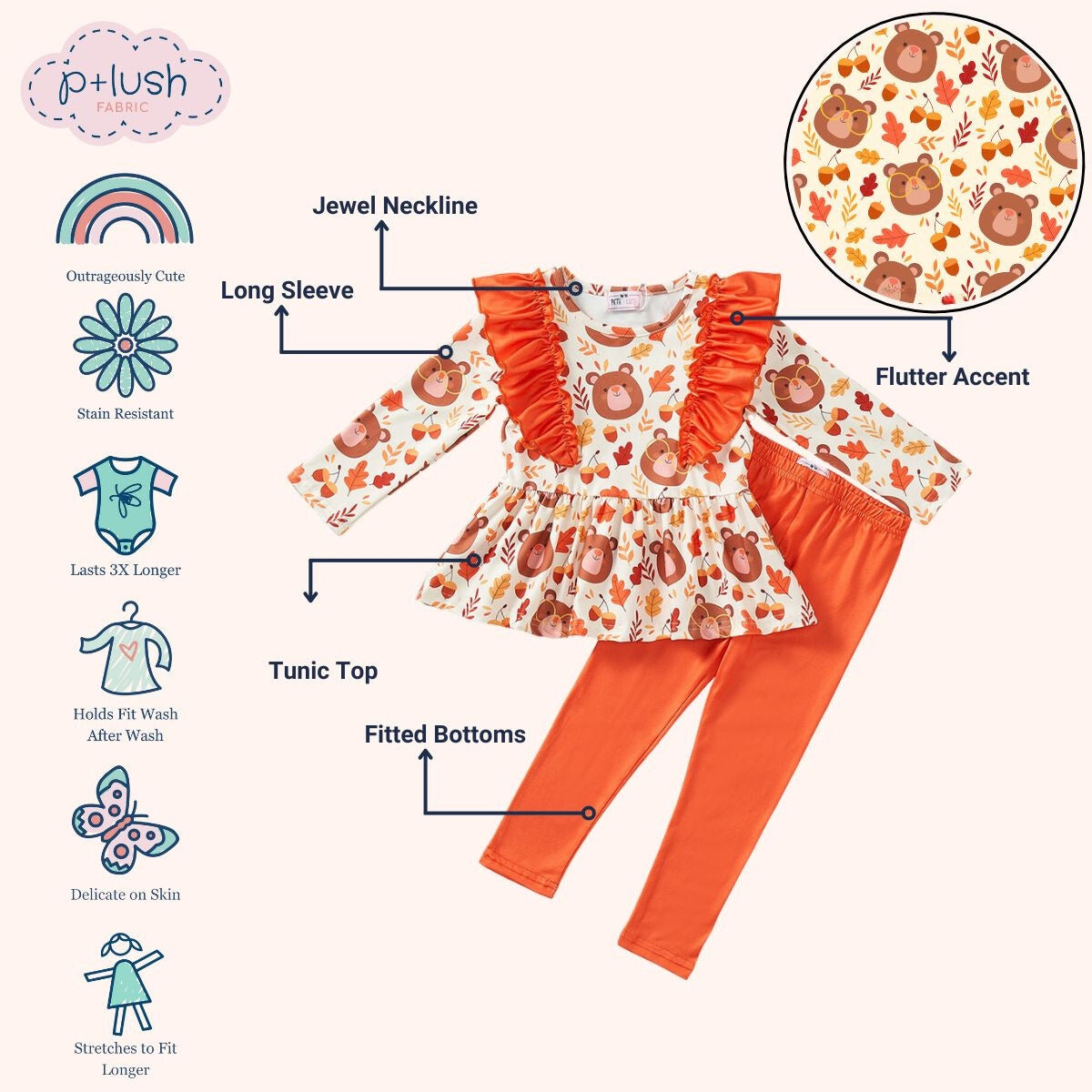 Cozy Cubs - 2 Piece Set