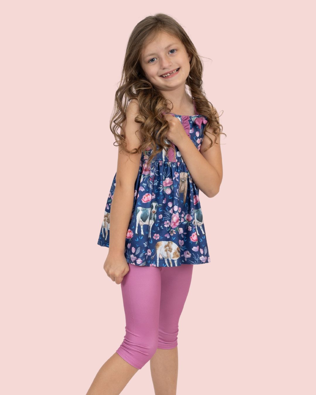 Moo in Bloom - 2 Piece Set