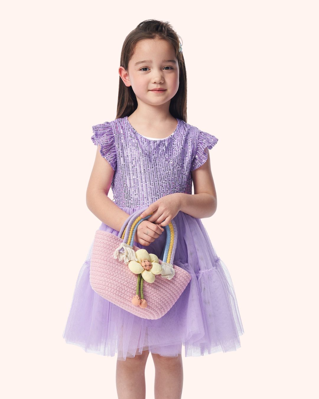 Tulle Sequin - Dress (Purple)