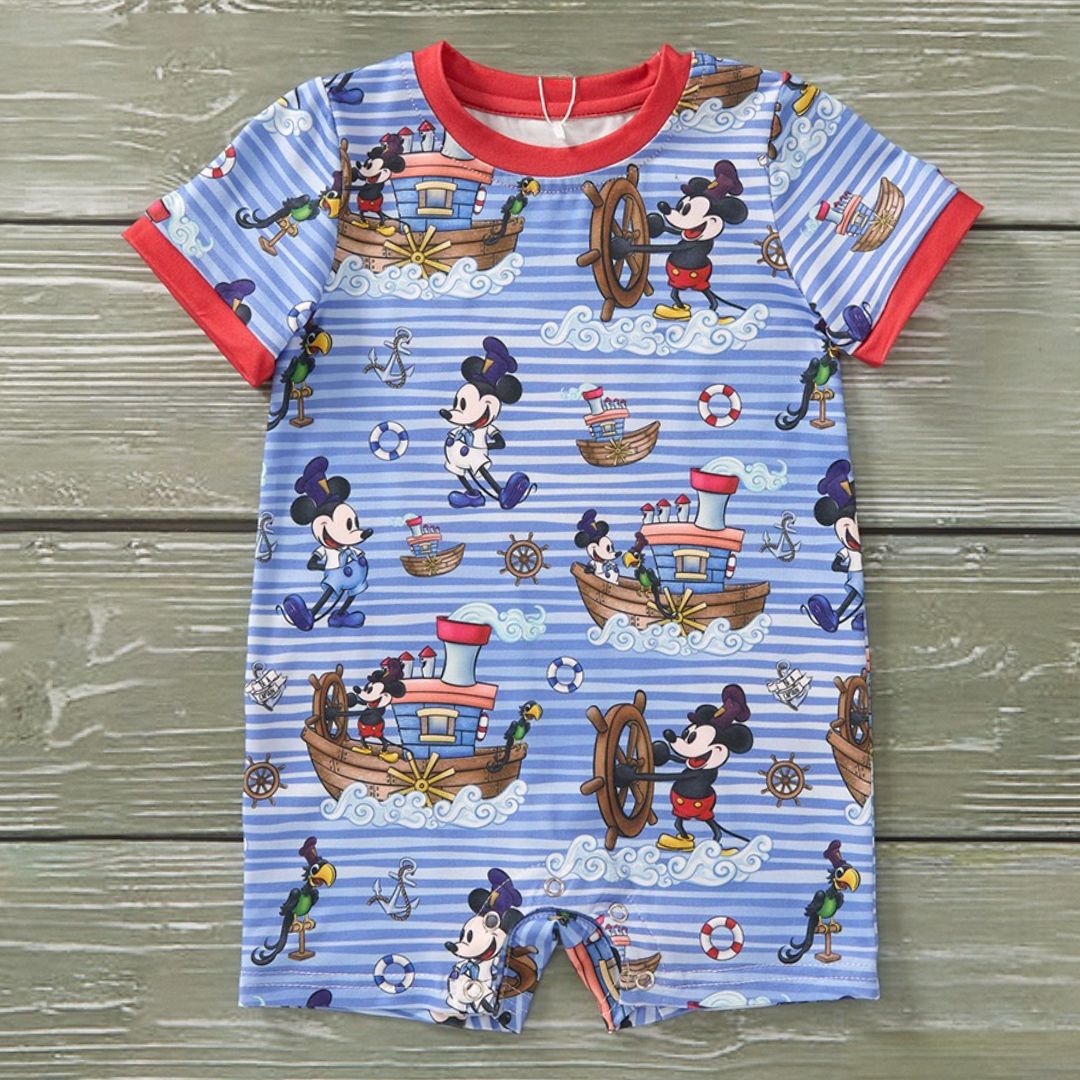 Steamboat Caption - Romper