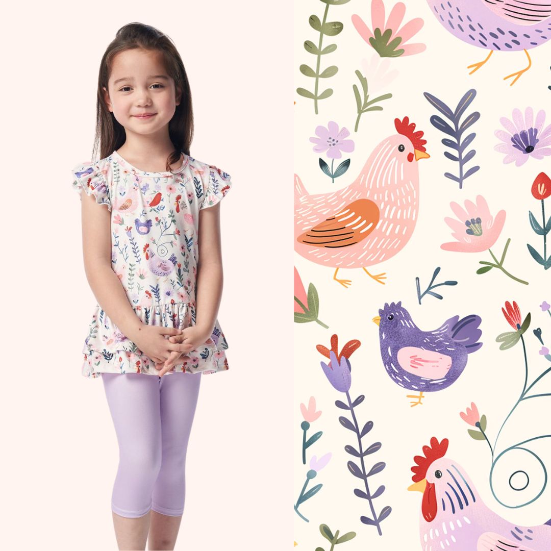 Charlotte's Chickens - 2 Piece Set