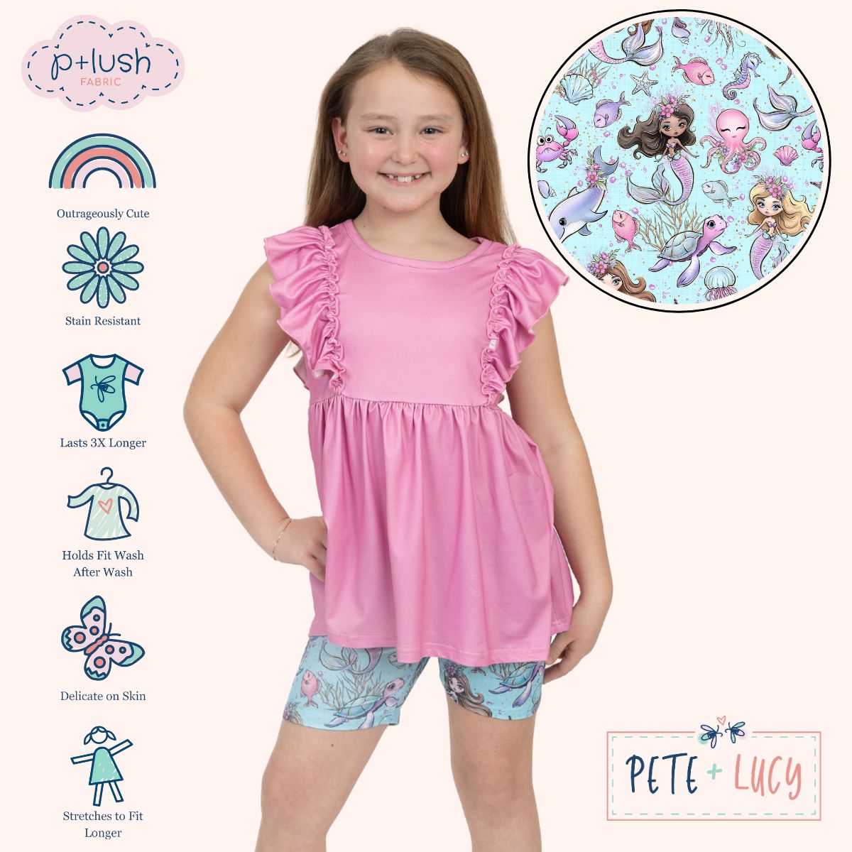 Mermaid Lagoon - 2 Piece Set
