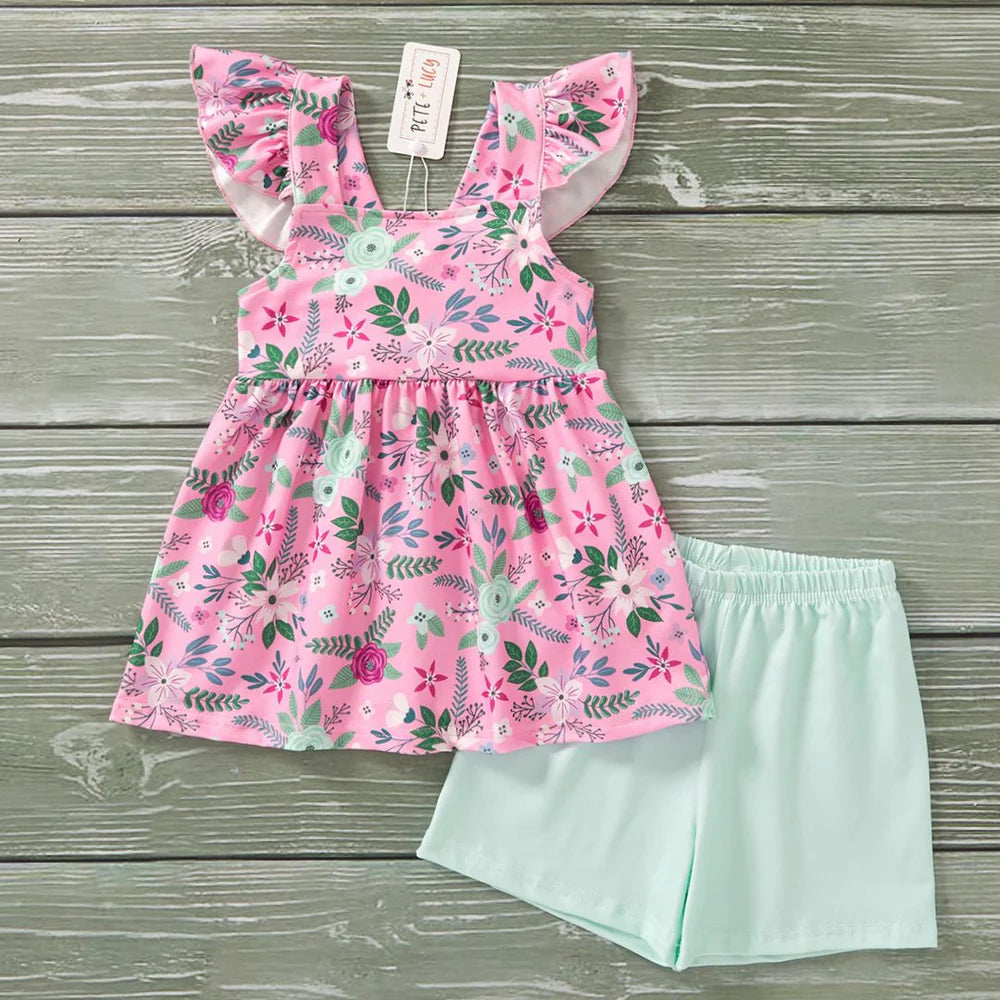 Raspberry Petals - 2 Piece Set