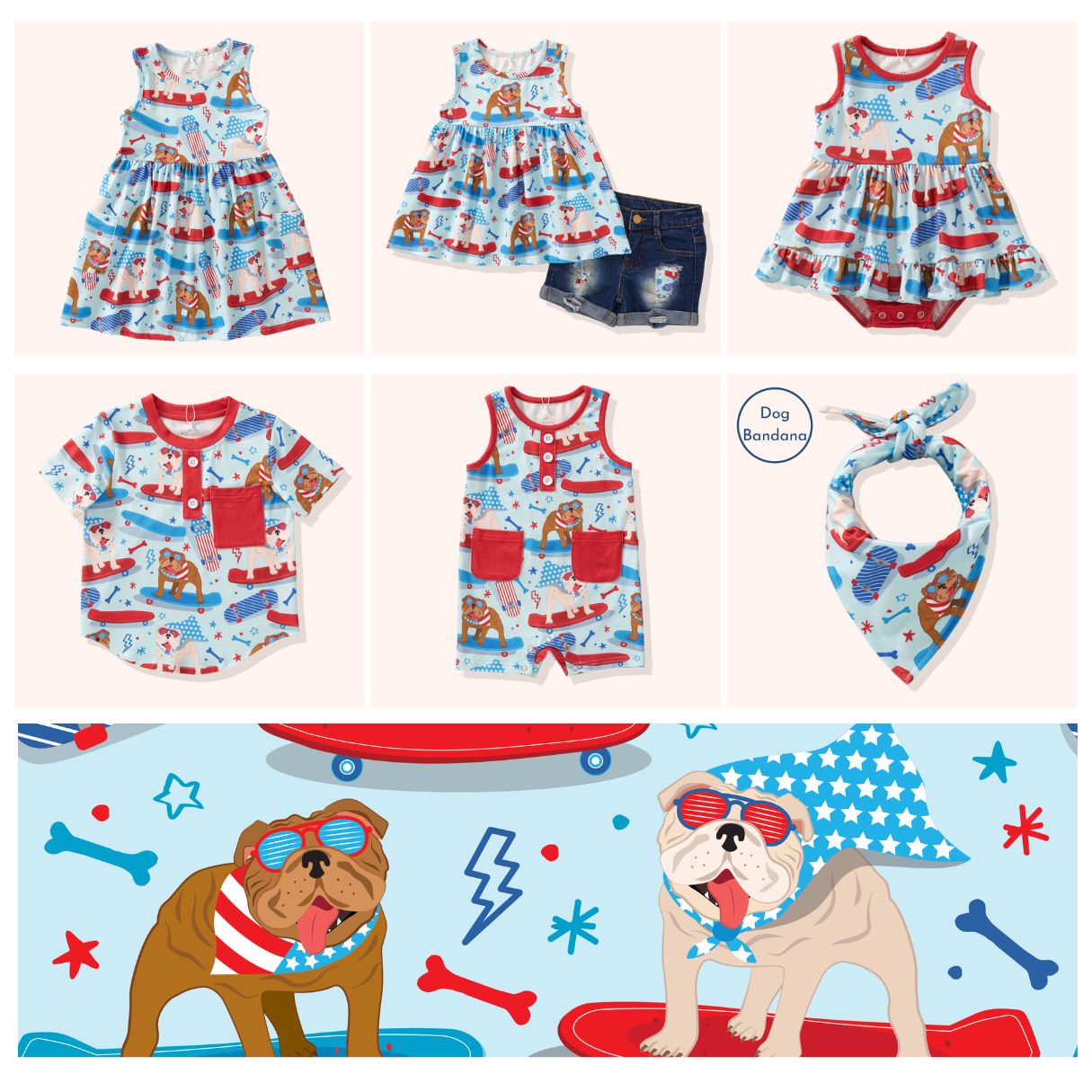 Red White & Blue - Boys