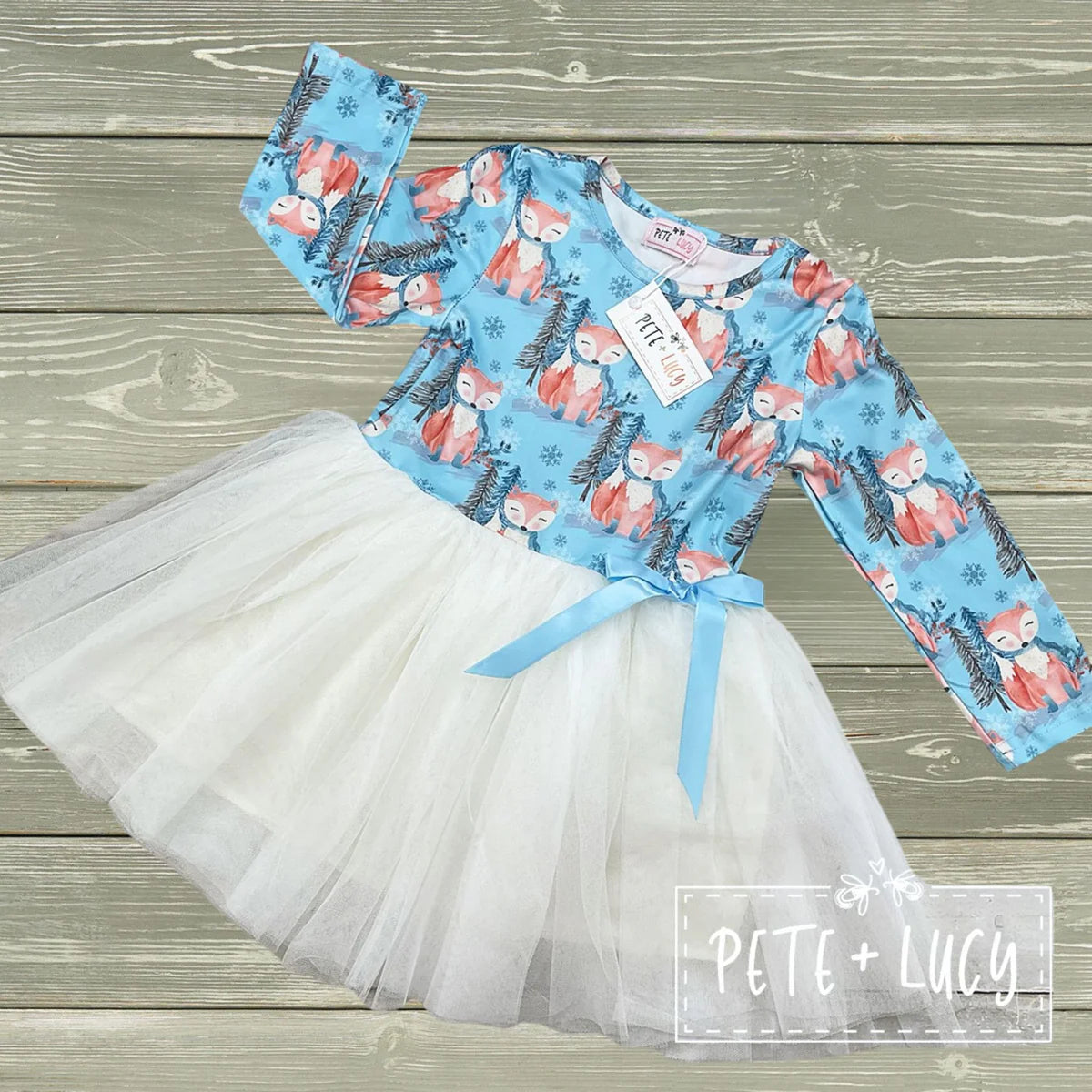 Winter Fox - Girls Dress